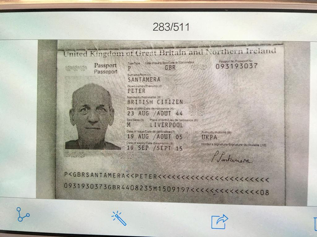 英国公民护照信息,急求翻译!