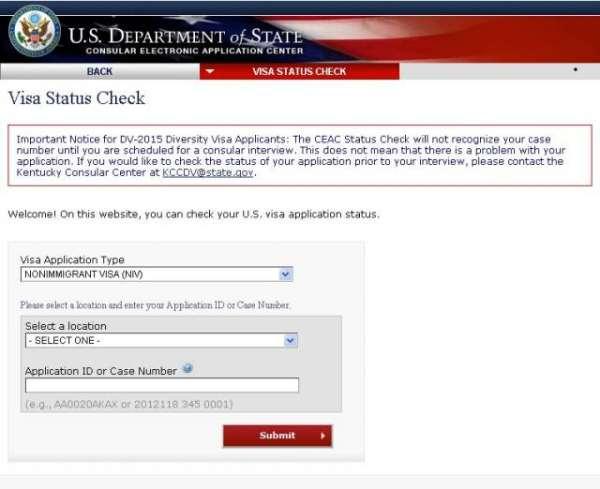 如何查询美国签证状态，哪里能查询美国签证状态